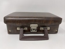 Vintage 1980s BMI 12 Cassette Tape Storage Case Holder w/ Handle Beaux Merzon