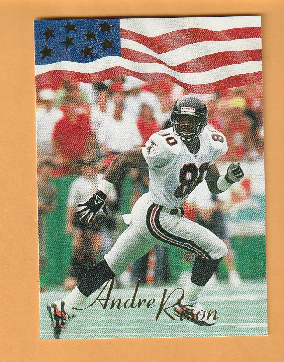 Andre Rison Atlanta Falcons 1992 All World Greats/Rookies #SG3 Michigan State 9C
