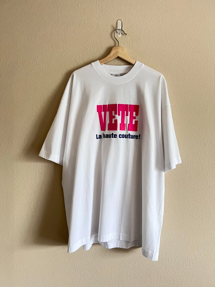 新作の商品 vetements LA HAUTE COUTURE Tシャツ - トップス