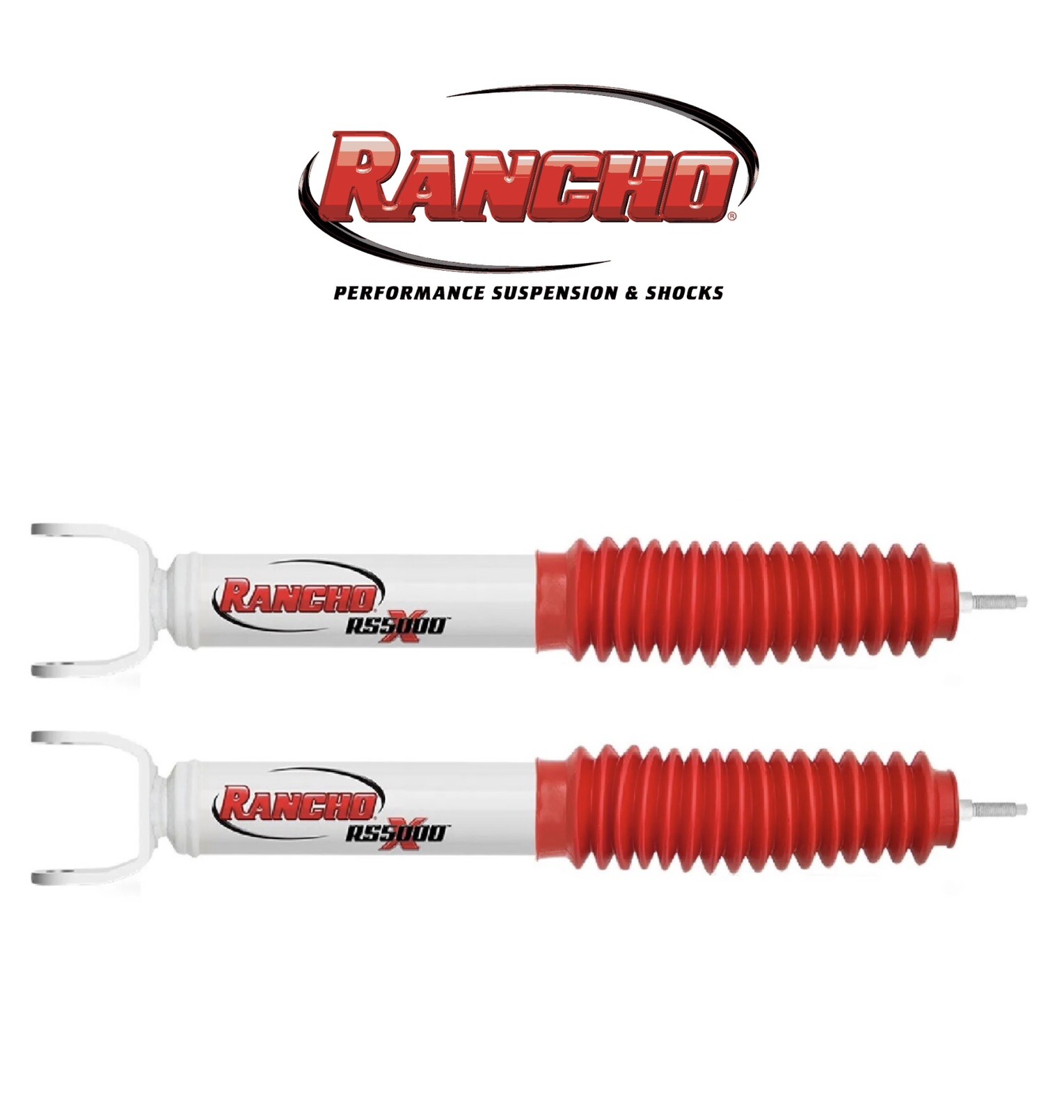 Rancho Front Set RS5000X Gas Shocks for Silverado Sierra 1500 4WD w/ 4