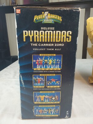 Vintage 1996 Bandai Power Rangers ZEO Deluxe ~ Pyramidas The