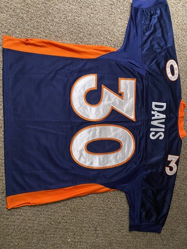 Denver Broncos Throwbacks Stitched Football Jersey #30 Terrell Davis - Picture 6 of 6