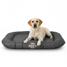 The Dog'S Balls The Dogs Bed Waterproof Dog Bed For Large Dogs Grey Durable