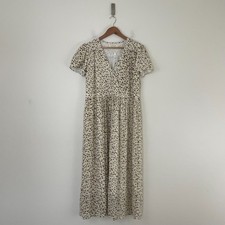 Christy Dawn The Dawn Midi Dress in Autumn Breeze Floral Womens Size Medium