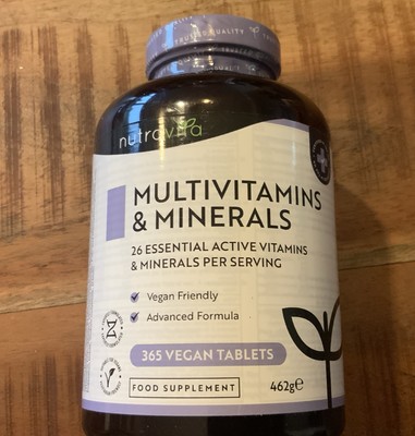 Multivitamin & Mineralstoffe - 365 hochdosierte Tabletten + 26 aktiven Vitamine