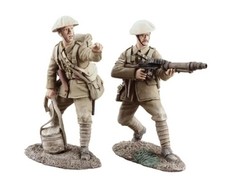 W Britain 23029 British Infantry Lewis Gun Team World War I No. 1