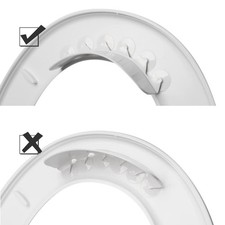 Toilet Splash4006 Universal Pee Deflector for Toilet with Toilet Lid Lifter  