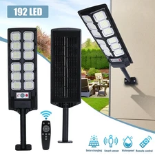 Commercial 92000000LM LED Solar Light Outdoor Dusk to Dawn Motion Sensor Lamp US