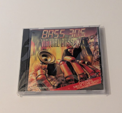 BASS 305 - Virtual Bass - CD - **NEW** - RARE