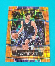 2021-22 Select Orange Flash RC #64 Santi Aldama Grizzlies BASKETBALL Card T1
