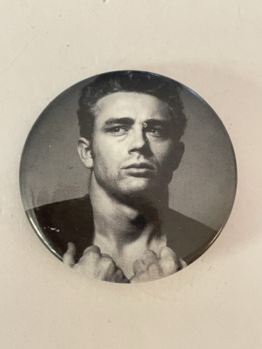 James Dean Button Pin Movie Star Actor Button Pin