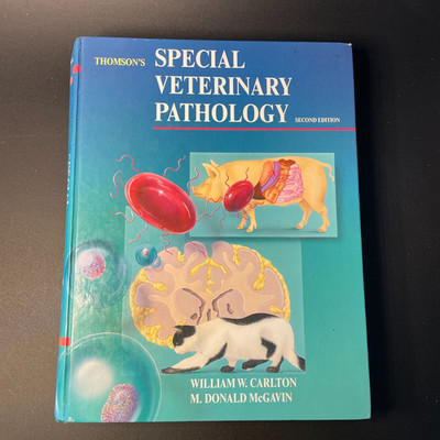 Thomson's Special Veterinary Pathology W W Carlton M D McGavin Mosby 1995 XL HB
