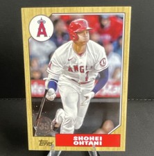 Topps 2022 Update Series 1987 Shohei Ohtani Angels #87TBU-5