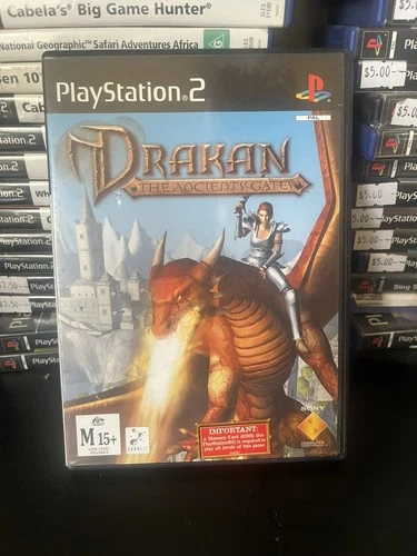 Drakan: The Ancients' Gates + Manual - PS2 - Tested & Working - Free Postage