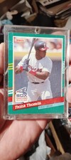 Frank Thomas Chicago White Sox Rookie Card 1991 Doneuss#477