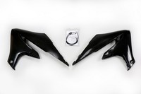 KüHlerabdeckungen UFO Schwarz Yamaha YZF450F