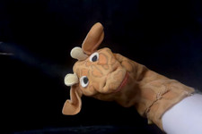 Vintage Rare Baby Einstein Giraffe Puppet Please See All Photos For Condition 