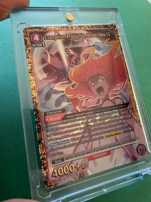 Union Arena Evangelion Production Model-New 02 SR  Alt Art UE15BT NM English