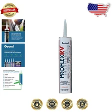 Pro Flex RV Sealant 10oz Clear Flexible Durable UV Resistant Weatherproof