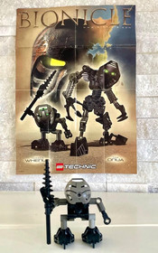 Bionicle Turaga Elders Set of 6:  8540 - 8545 w/Poster Instructions.  Complete .