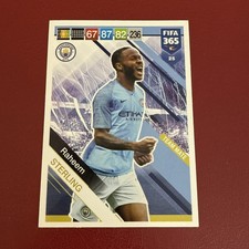 2018/19 Raheem Sterling Manchester City England Panini Adrenalyn Card #25