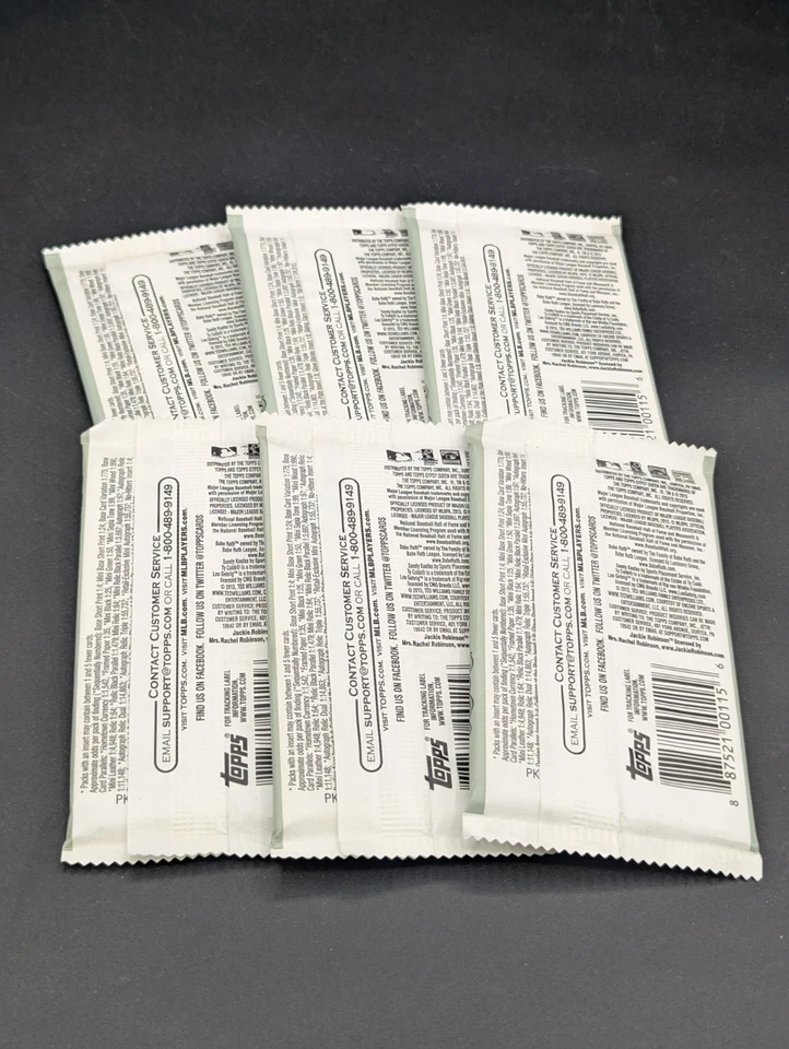 2013 TOPPS GYPSY QUEEN 6x SEALED PACKS FRESH BOX MANNY MACHADO RC? SCARCE! - Image 2 of 2