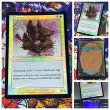 MTG Akromas Devoted 🇬🇧 ⚪️ NM FOIL Magic TCG Legions 2003 Vintage OG