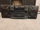 Vintage Sony CFD-440 Mega Bass Boombox, Am/Fm, CD & Cassette Player (READ)