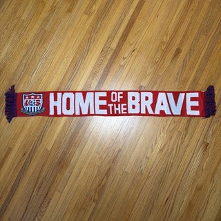 Team USA Vs. Jamaica Soccer Scarf 2013 Kansas City Home of the Brave