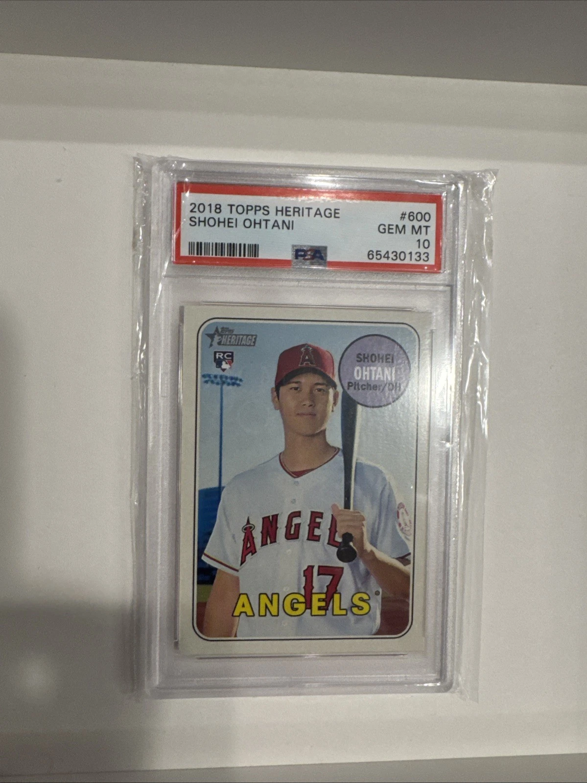 Shohei Ohtani trading card