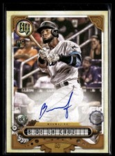 2022 Topps Gypsy Queen Autographs Bryan De La Cruz RC Auto Miami Marlins