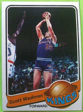 1979-80 Topps #7 Scott Wedman Basketball Card (Kansas City Kings)