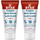 BTAS Anti Seize Lubricant Copper Grease High Temp Never Antiseize, 1 oz 2 Pcs