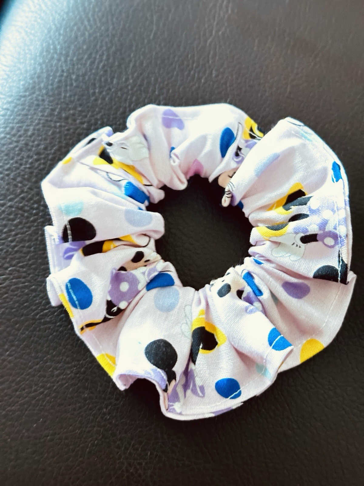 Handmade  Minnie Mouse Hair Scrunchies