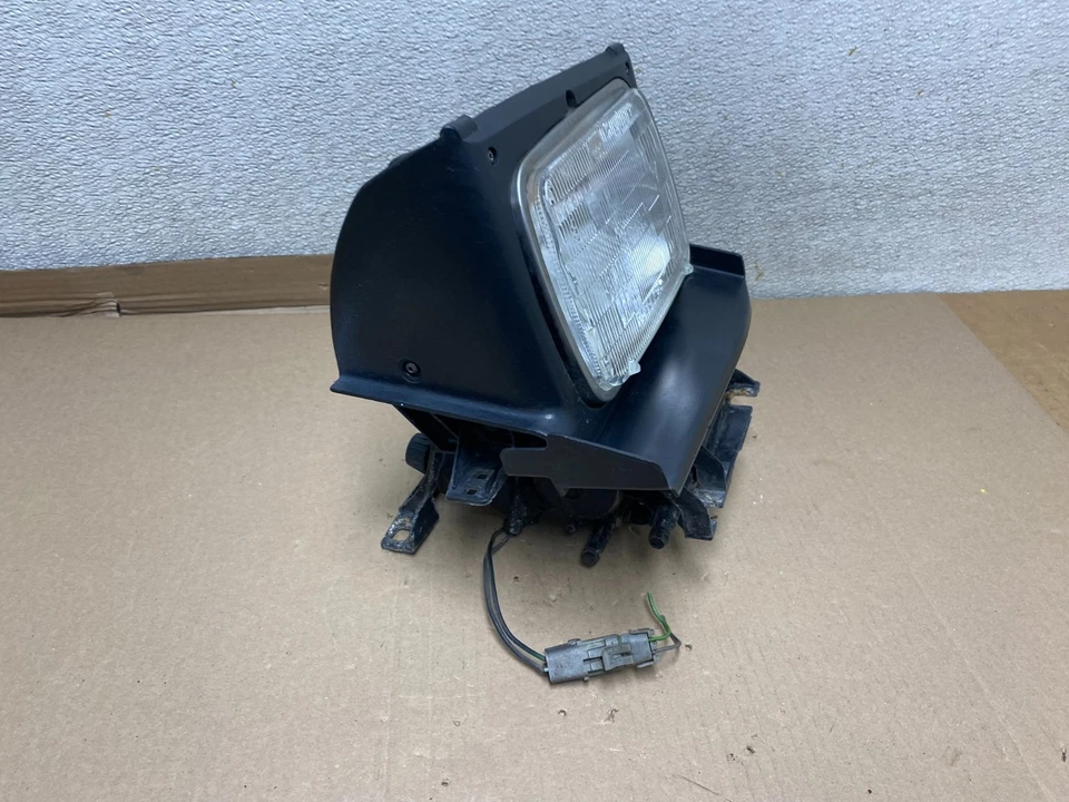 Pontiac Fiero 1985 1986 conductor izquierdo lado izquierdo faro halógeno OEM U0919 DW Foto 3 de 4