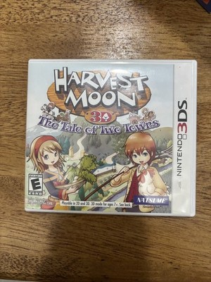 Harvest Moon 3D: Tale of Two Towns Natsume Nintendo 3DS Simulation E 2011