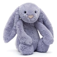 Jellycat BASHFUL VIOLA BUNNY - Medium 12" - Authentic - New with Tags