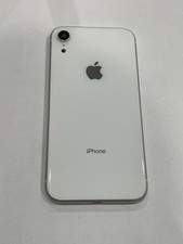 Apple iPhone XR Genuine OEM Original back housing Frame Replacement White USED