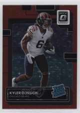 2022 Panini Donruss Optic Rated Rookie Red Stars Prizm Kyler Gordon #262 13kh
