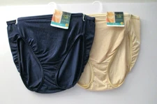 Vanity Fair Womens panties Illumination Hi-Cut 2 Pair size 7/L
