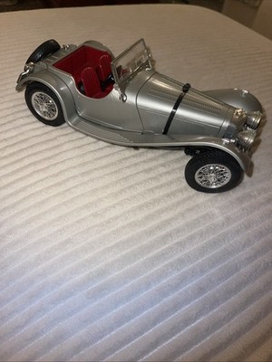 JAGUAR SS 100 1937 burago クラシックカー Burago 1/18 Diecast Model Car 3006 - 1937 Jaguar SS100 Grey with