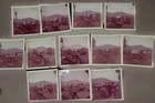 Lot of  12 USO Concert Korea  1965 Photographs Sepia Tone Bob Hope USO  — photo 1