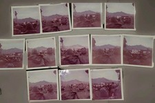 Lot of  12 USO Concert Korea  1965 Photographs Sepia Tone Bob Hope USO 