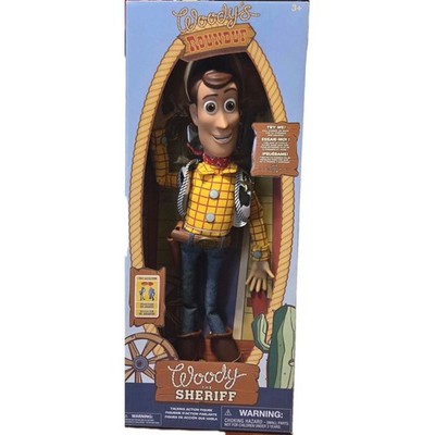 Disney Woody's Roundup Woody The Sheriff - Talking Doll, Toy Story, Size ~15''