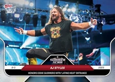 2025 Topps NOW WWE 87 AJ STYLES