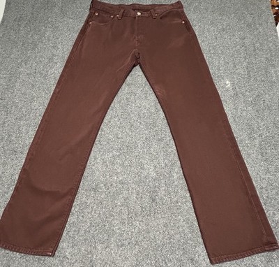 Levi's 501 Original Button Fly Jean's Men 30x30 Y2K Early 2000 Straight Leg