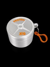 Weight Plate Pill Case Keychain Pill Holder Rings Holder