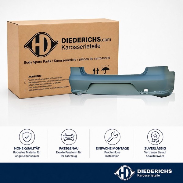 StossfÄNger Hinten Diederichs 2248056 FÜR VW Stossstange Bumper-image
