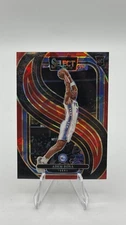 2024-25 Panini Select - Premier Level Adem Bona #196 Red Ice Prizm (RC)
