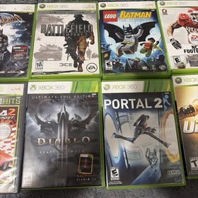 Microsoft Xbox 360 Video Game Lot 10 Games